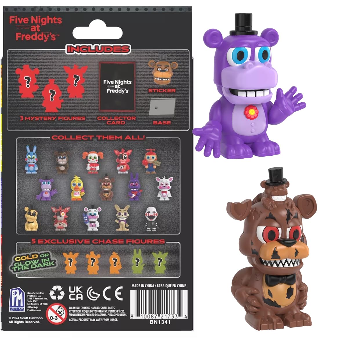 Let's Eat Five Nights at Freddy's Bundled with Animatronic Figure